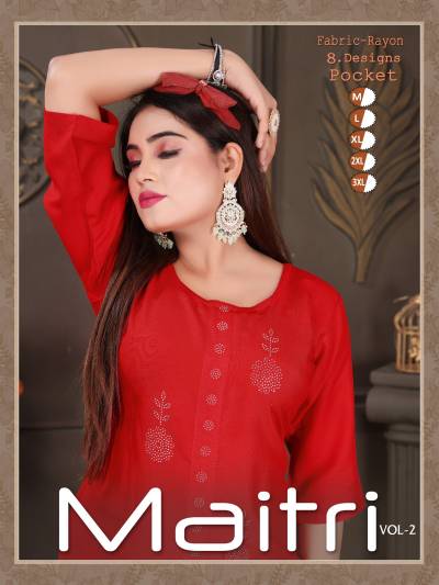MAITRI VOL 2 BY RSFT DESIGNER RAYON PRINT GOWNS WHOLESALER IN INDIA